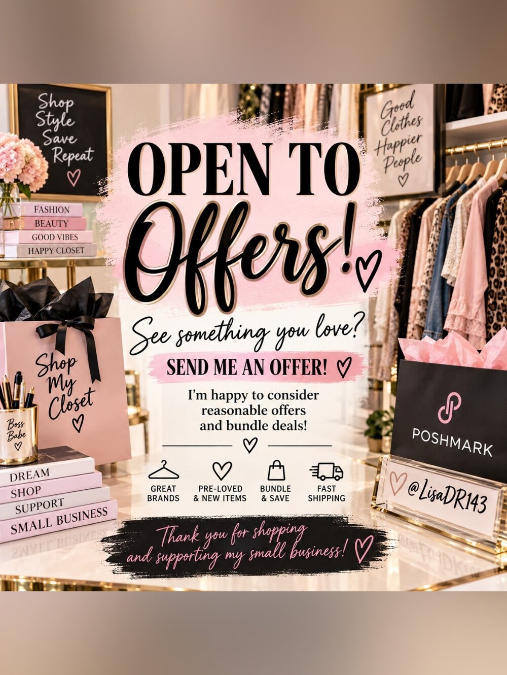 💗 OPEN TO OFFERS — LET’S MAKE A DEAL! 💗